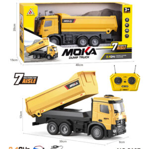 Construction Vehicle Tipper Truck Yellow R/C