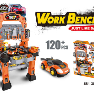 Orange Workshop 120el. + Disassembling Car