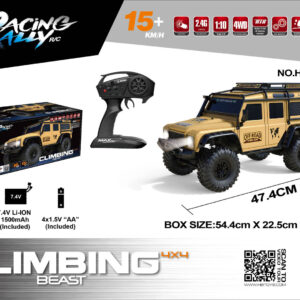 R/C Terrain car CLIMBING BEAST 4×4 1:10 Sandy