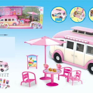 MEGA Camper Pink + Extensive Equipment