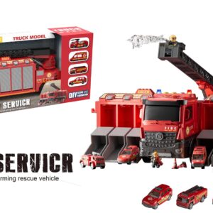 Fire brigade vehicle 2in1 + Vehicles