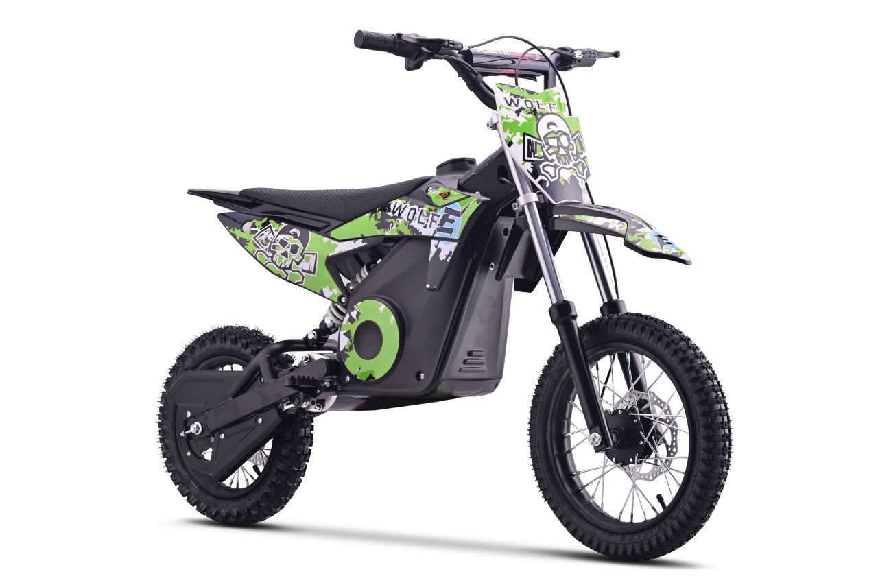 WOLF-E Electric Motor Vehicle Green