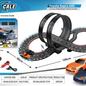 R/C TOYOTA trkaća staza 1:43 – 109×60 cm