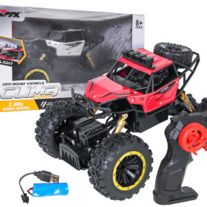 1:18 Scale R/C crawler CLIMB POWER crvena