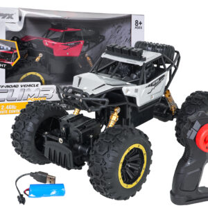 1:18 CLIMB POWER srebrna R/C crawler