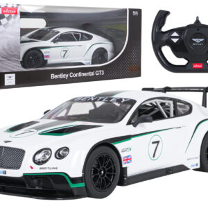 R/C Car 1:14 Bentley Continental GT3 White RASTAR