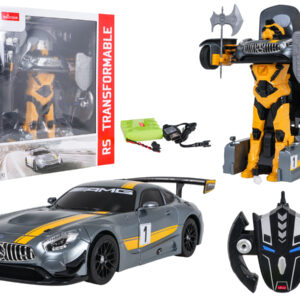 Automobil/robot 2 u 1 R/C 1:14 Mercedes-AMG GT3 siva RASTAR