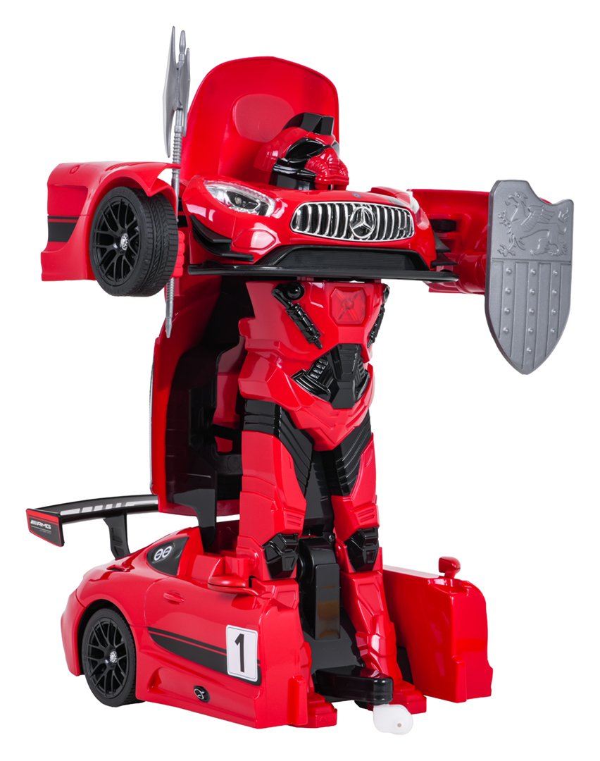 Car/Robot 2in1 R/C 1:14 Mercedes-AMG GT3 Red RASTAR