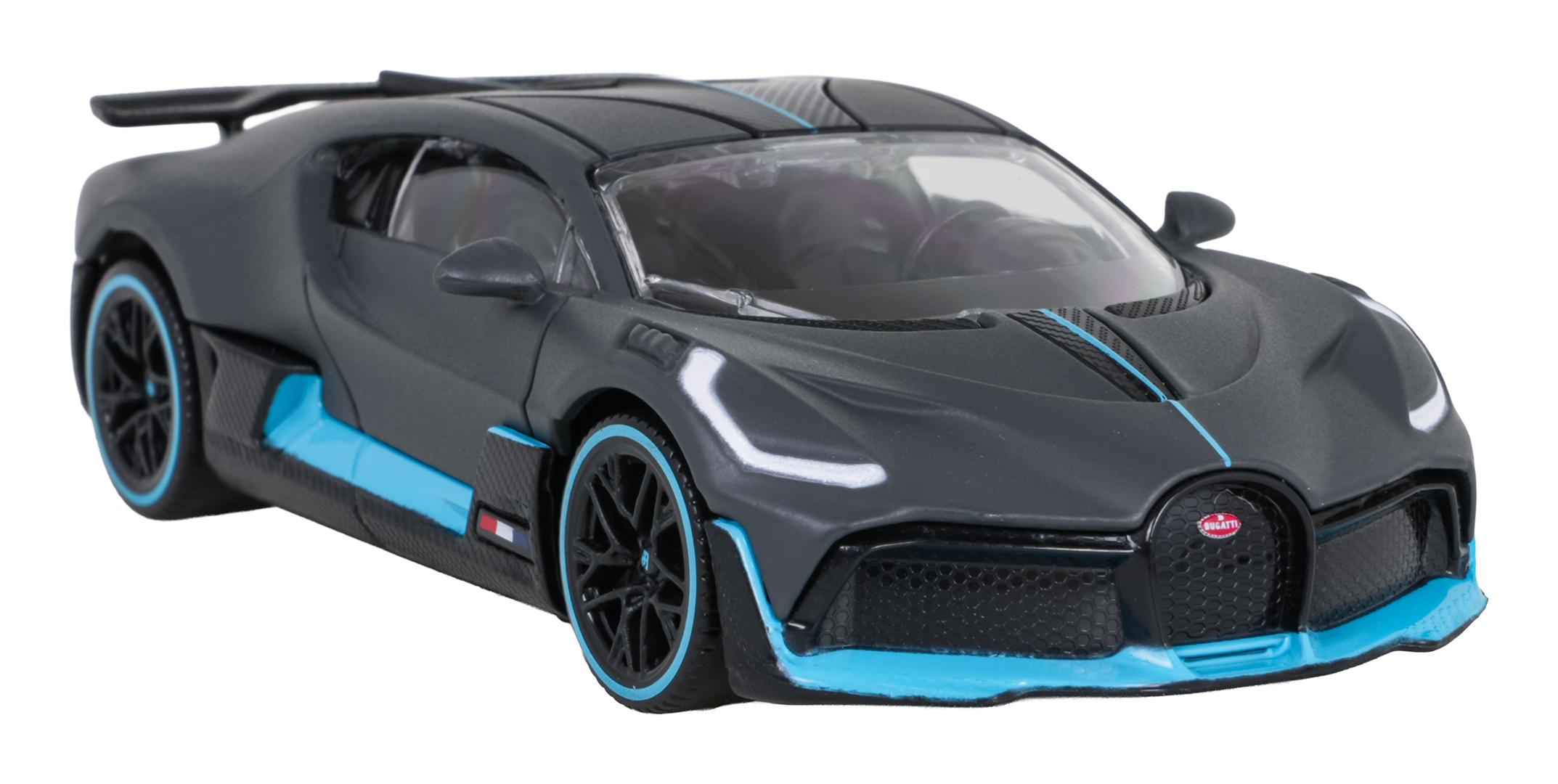 Metal Car 1:43 Bugatti Divo Gray RASTAR