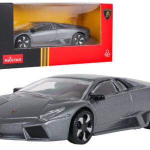 Metal Car 1:43 Lamborghini Reventon Gray RASTAR