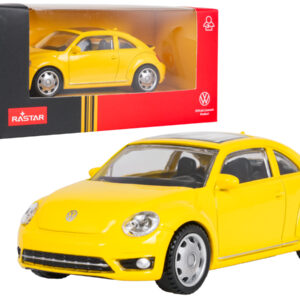 Metalni automobil 1:43 Volkswagen Beetle žuta RASTAR