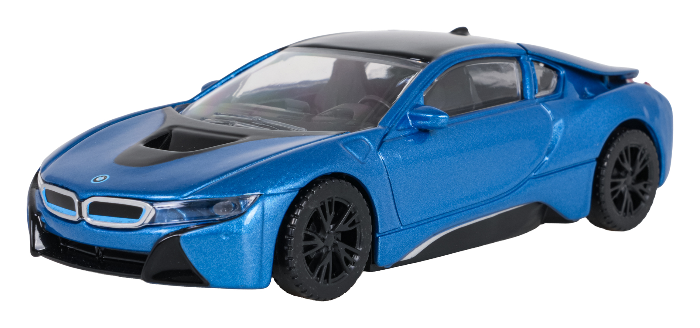 Metal Car 1:43 BMW i8 Blue RASTAR