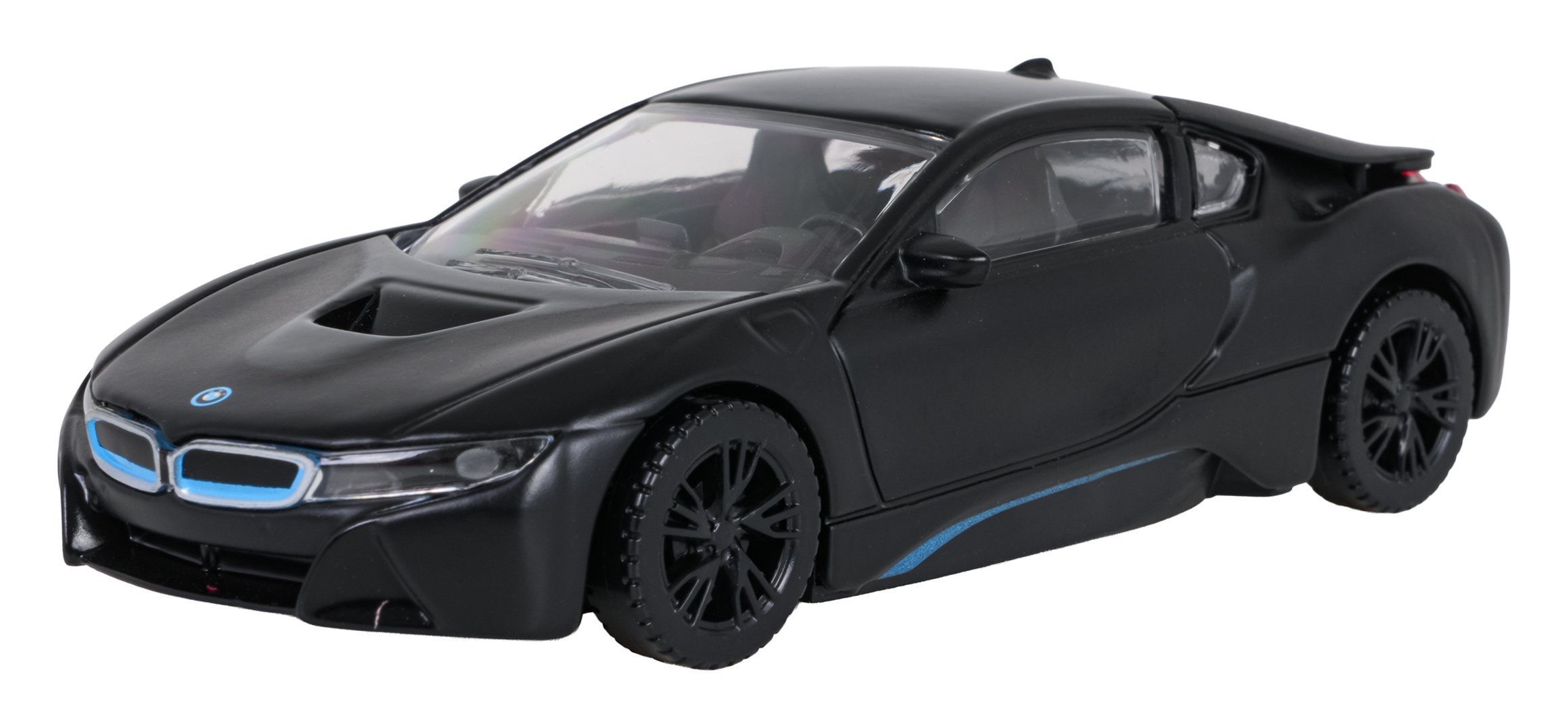 Metal Car 1:43 BMW i8 Black RASTAR