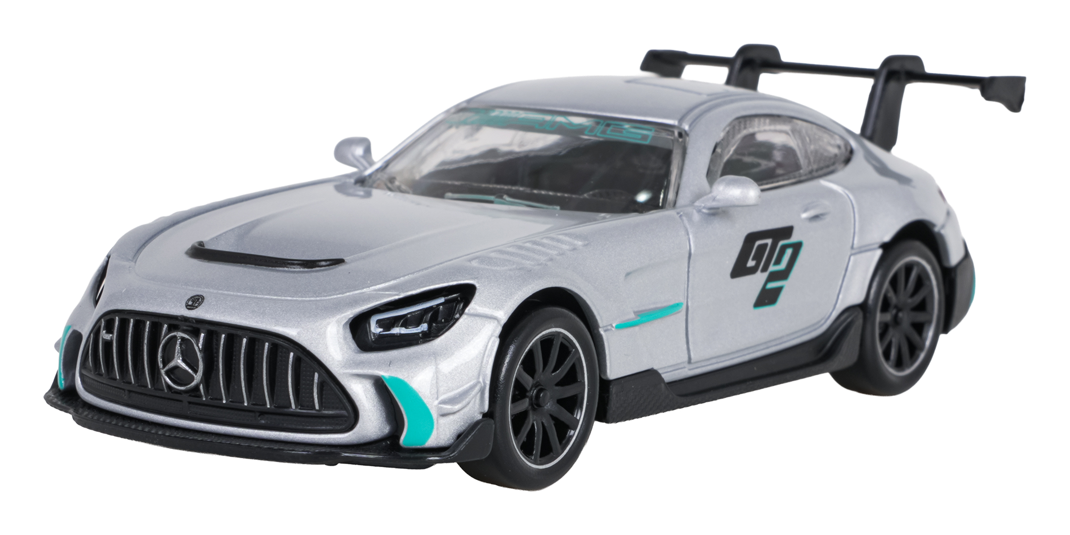 Metal Car 1:43 Mercedes-AMG GT2 Silver RASTAR