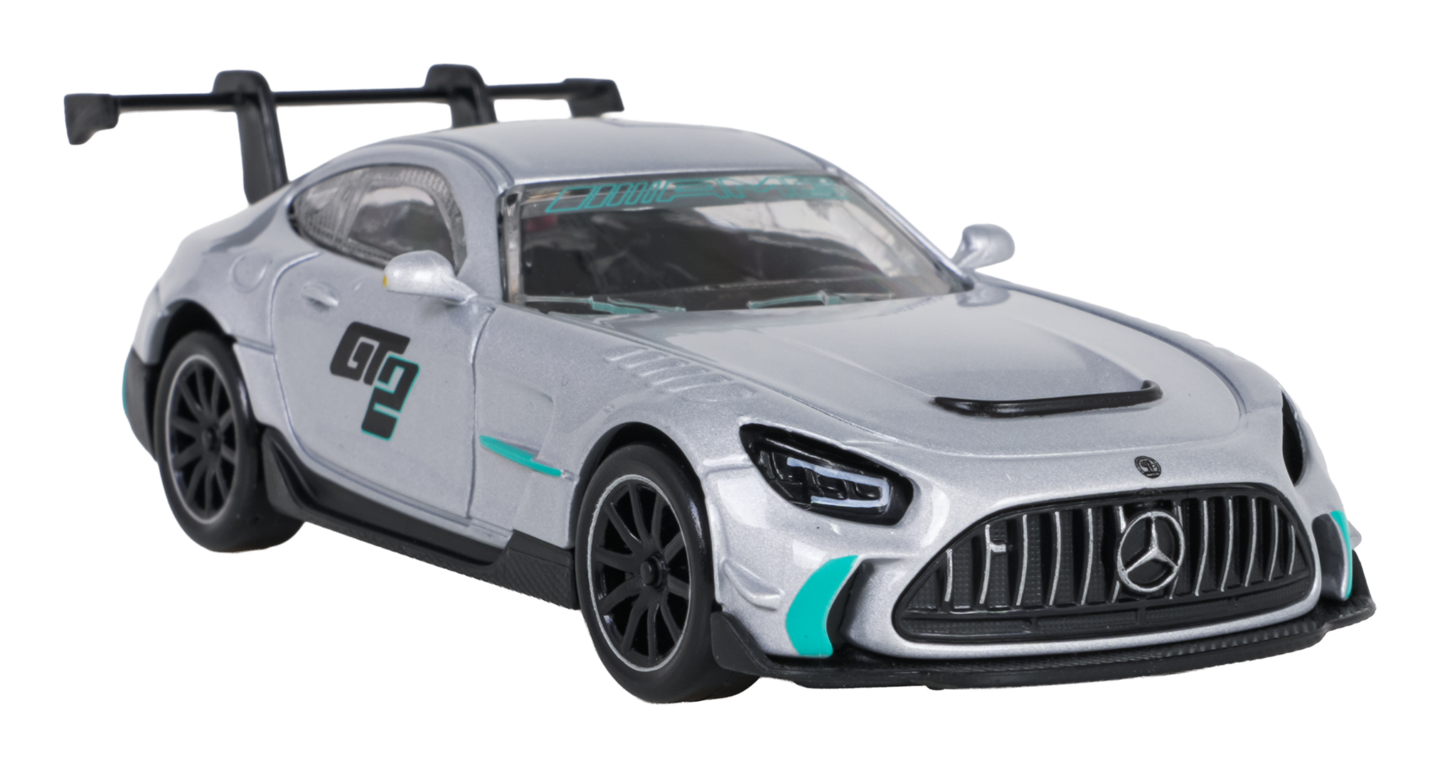 Metal Car 1:43 Mercedes-AMG GT2 Silver RASTAR