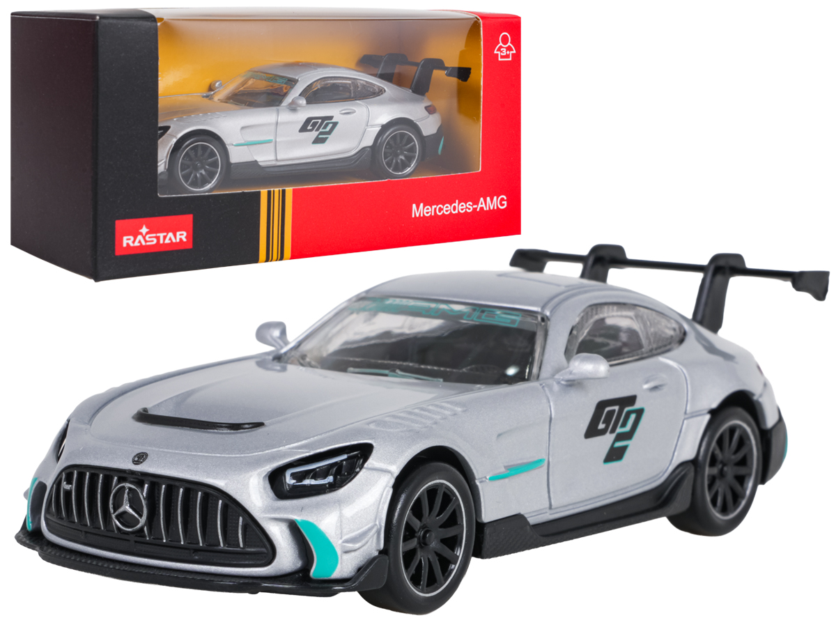 Metal Car 1:43 Mercedes-AMG GT2 Silver RASTAR
