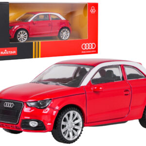 Metal Car 1:43 Audi A1 Red RASTAR