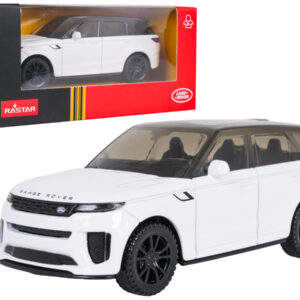 Metal Car 1:43 Range Rover Sport SV White RASTAR