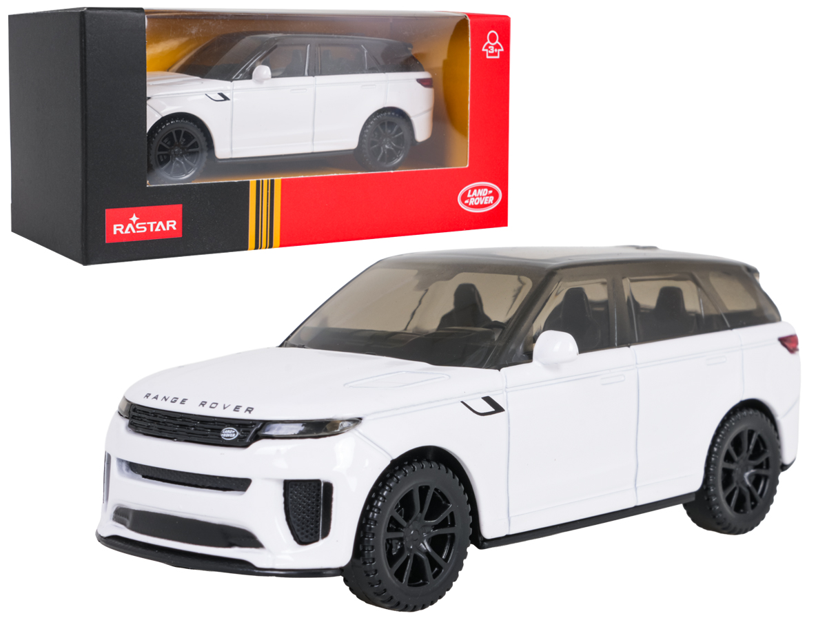 Metal Car 1:43 Range Rover Sport SV White RASTAR