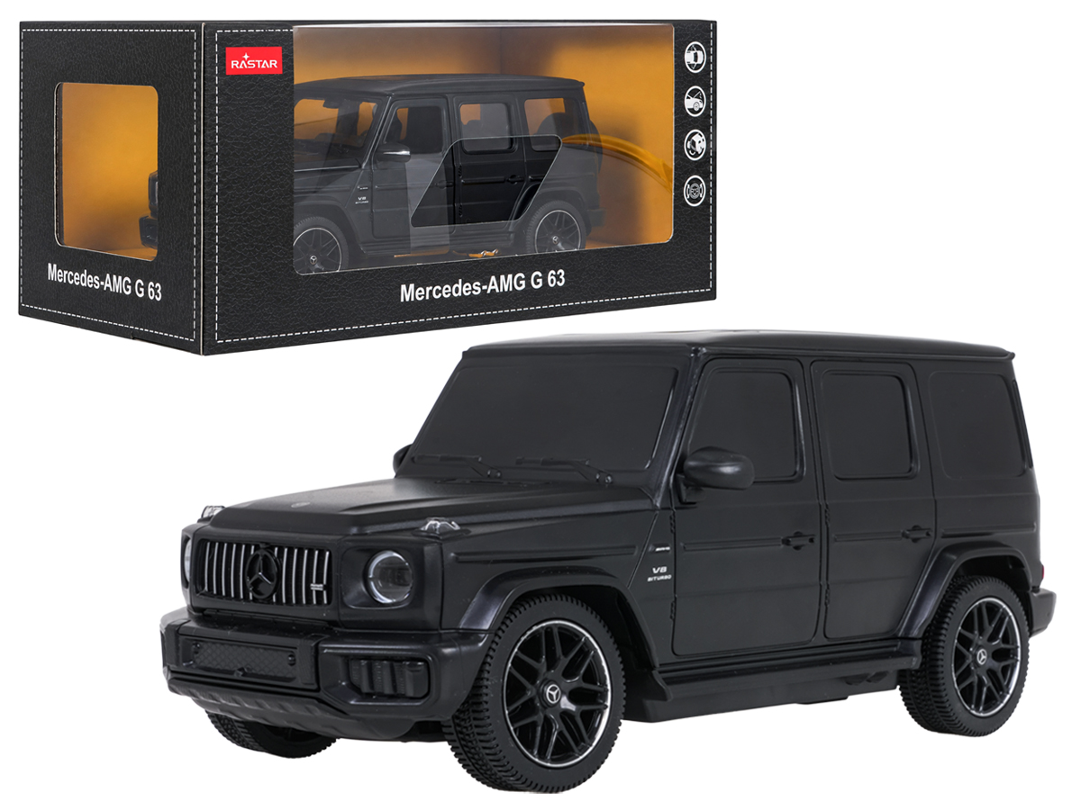 Metal Car 1:24 Mercedes AMG G63 Black RASTAR