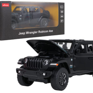 Metal Car 1:32 Jeep Wrangler Rubicon Black RASTAR