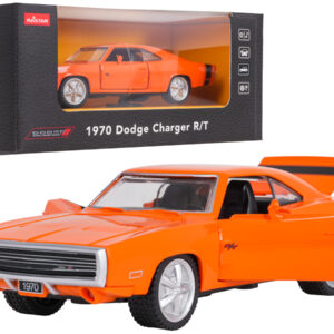 Metal Car 1:36 1970 Dodge Charger R/T Orange RASTAR