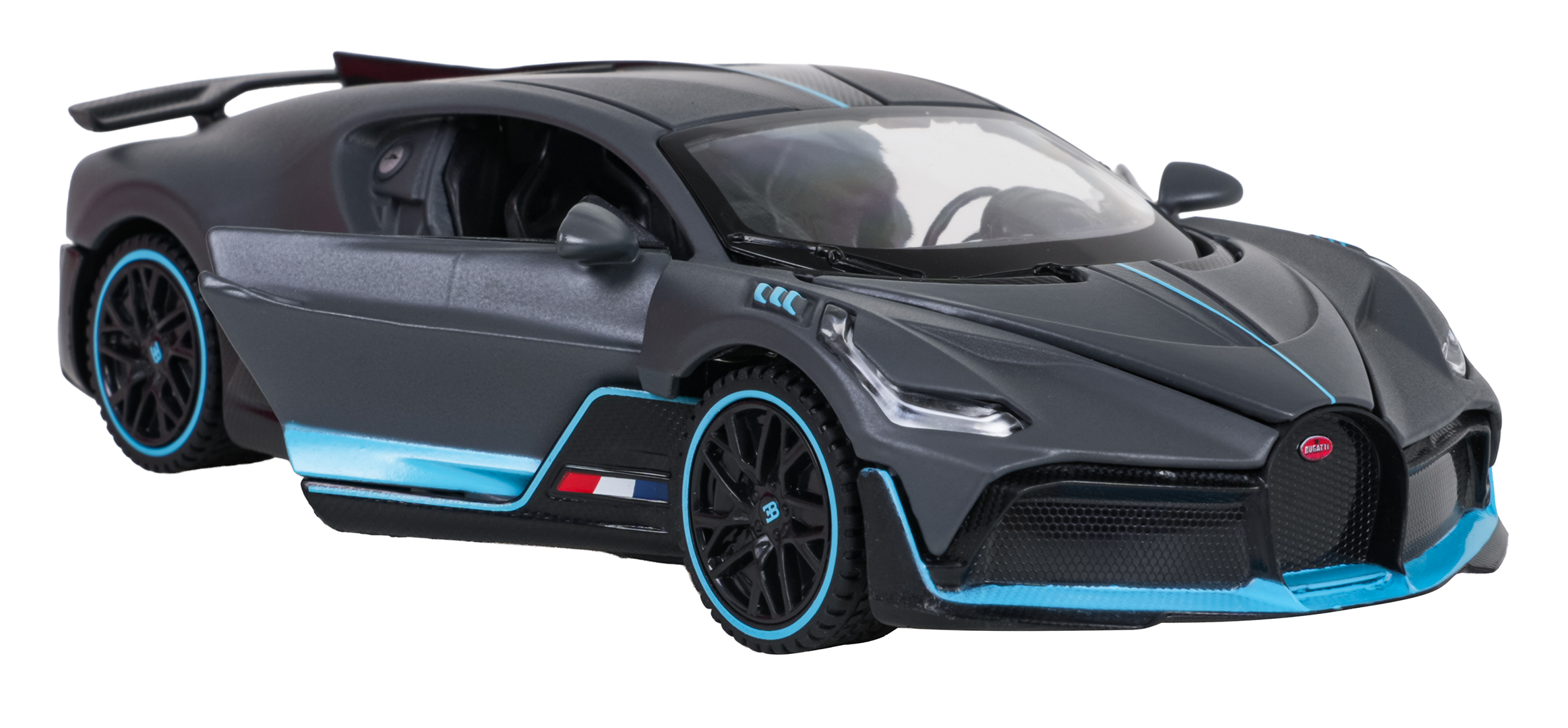 Metal Car 1:32 Bugatti Divo Gray RASTAR