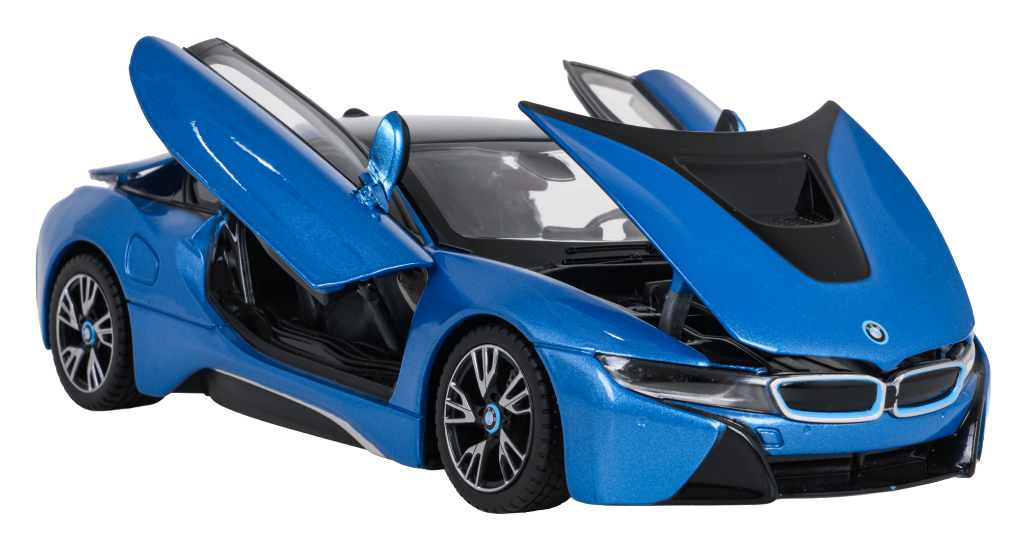 Metal Car 1:24 BMW i8 Blue RASTAR