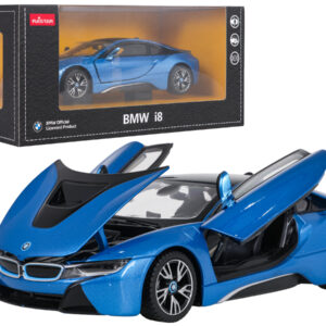 Metalni autić 1:24 BMW i8 plavi RASTAR