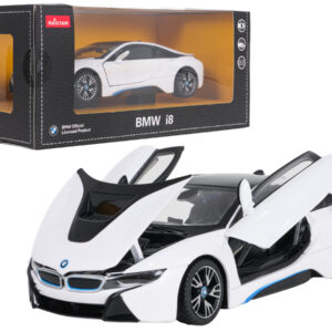 Metalni automobil 1:24 BMW i8 bijela RASTAR