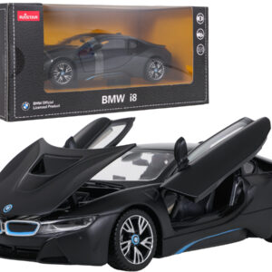 Metalni automobil 1:24 BMW i8 crna RASTAR