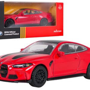 Metalni automobil 1:43 BMW M4 CS crvena RASTAR