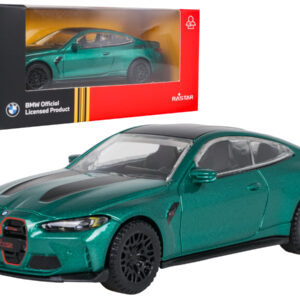 Metalni automobil 1:43 BMW M4 CS zelena RASTAR