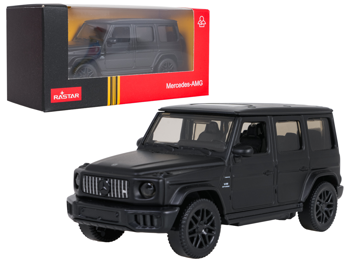 Metal Car 1:43 Mercedes AMG G63 Black RASTAR