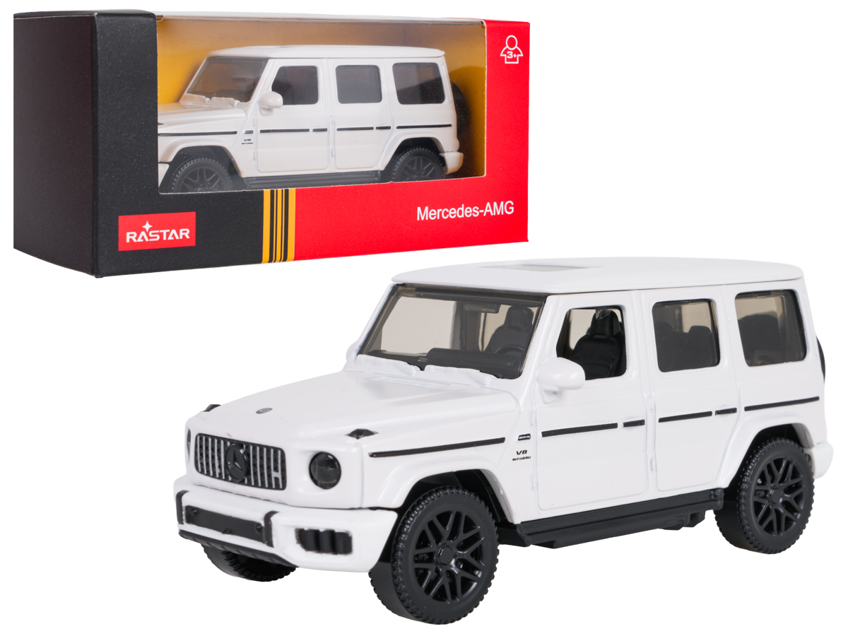 Metal Car 1:43 Mercedes AMG G63 White RASTAR