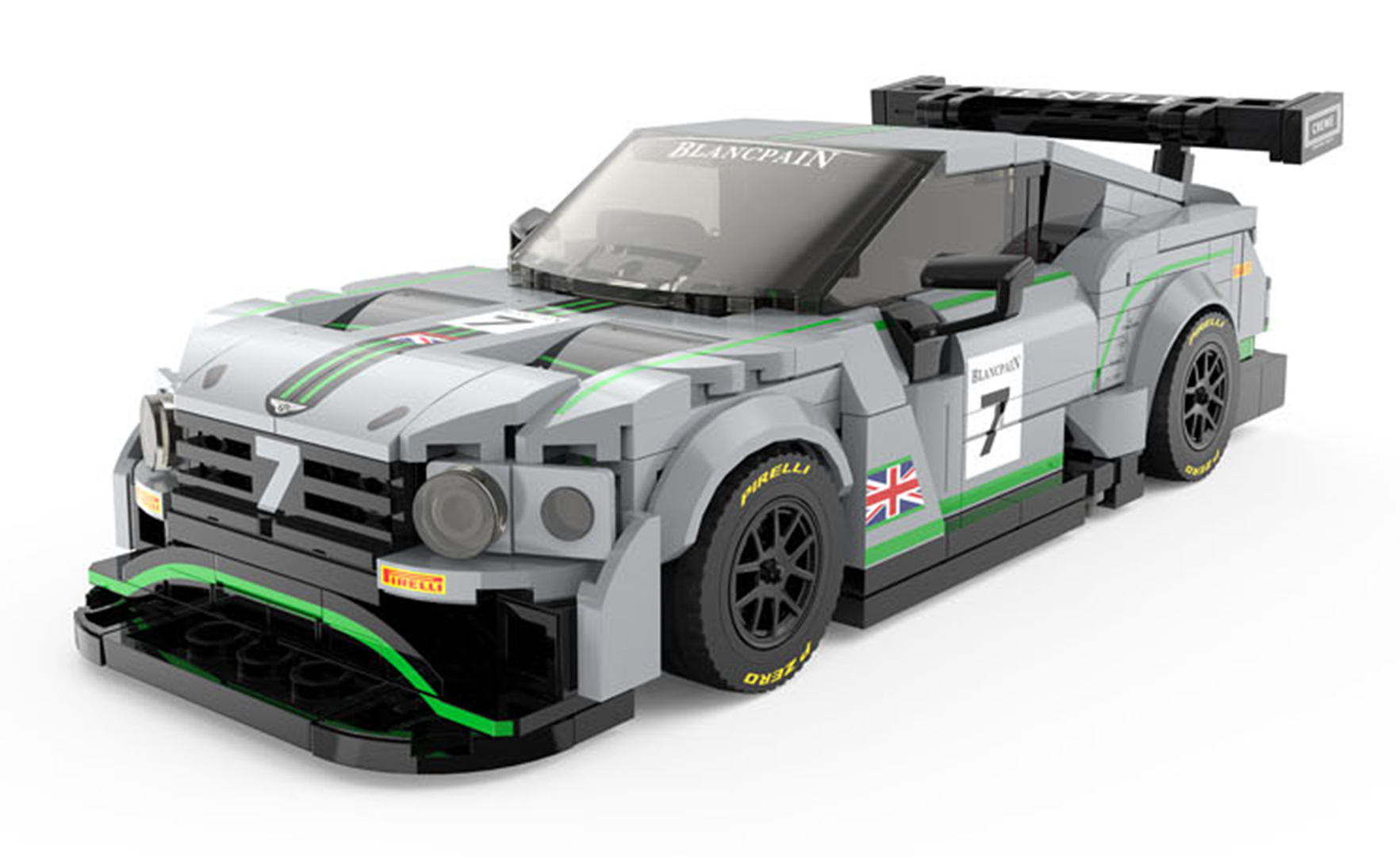 Car Blocks 1:29 Bentley Continental GT3 Gray RASTAR
