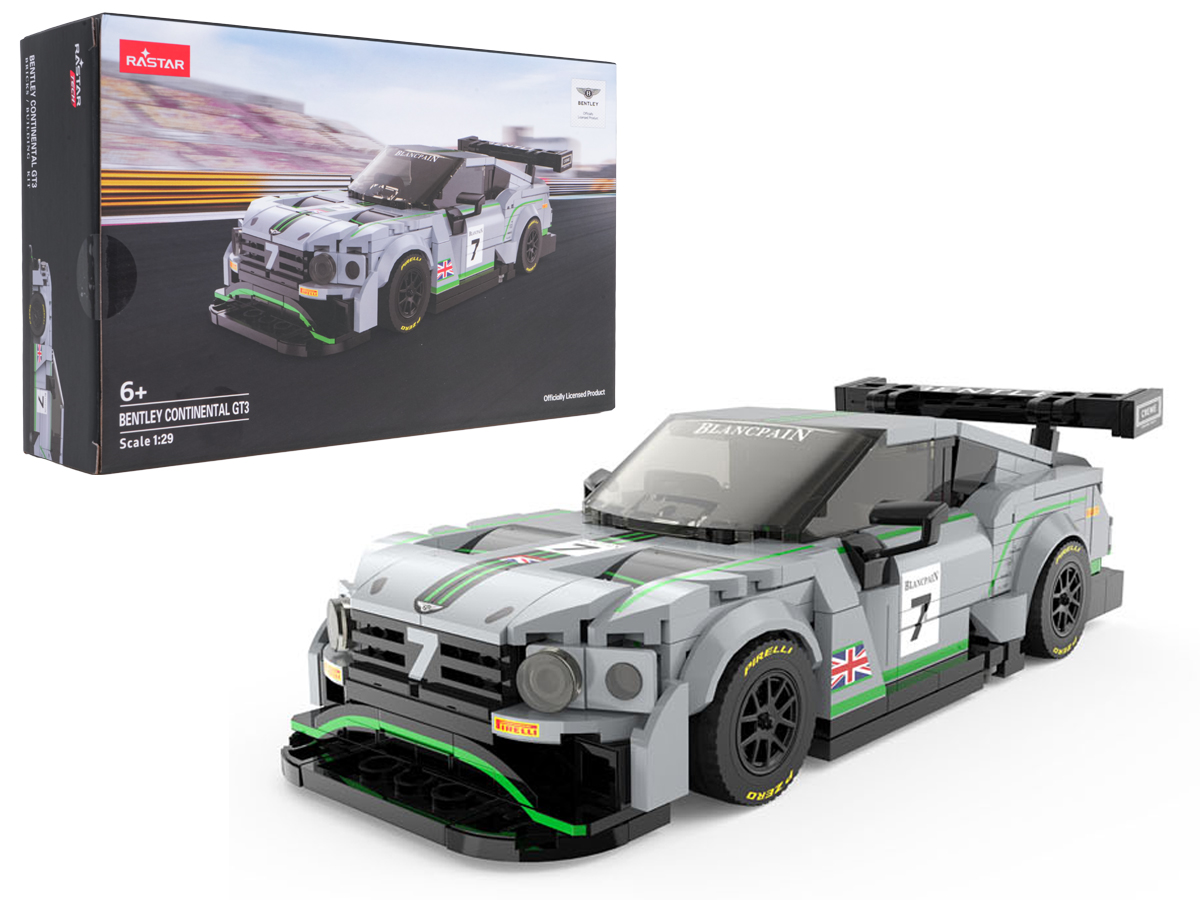 Car Blocks 1:29 Bentley Continental GT3 Gray RASTAR