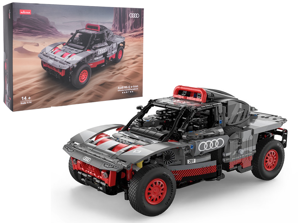Car Blocks 1:14 Audi RS Q e-tron Gray RASTAR