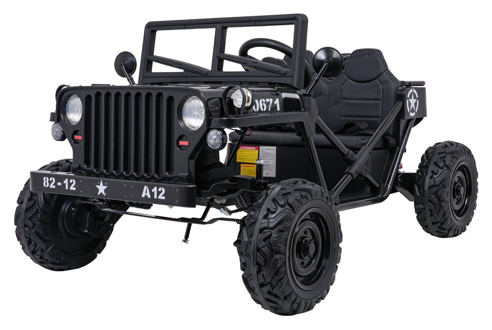 STAR Black Military Vehicle