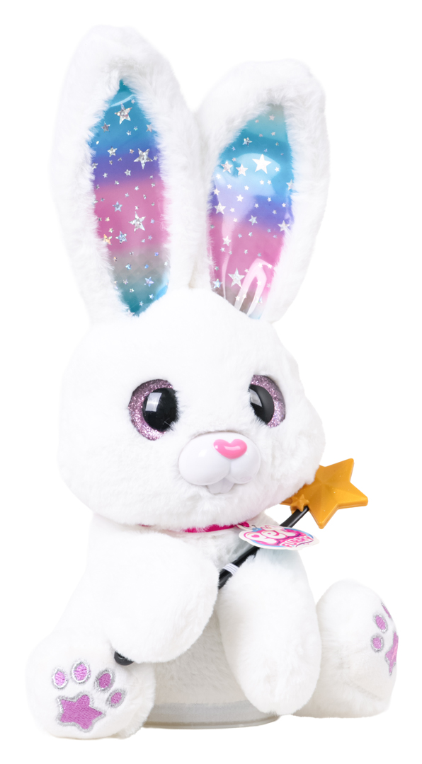 Interactive Bunny with Lights and Sounds Function White