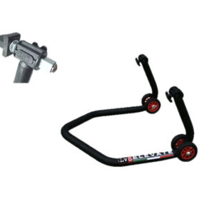 Rear paddock stand LV8 DIAVOL for T-MAX (set of rubber adaptors included)