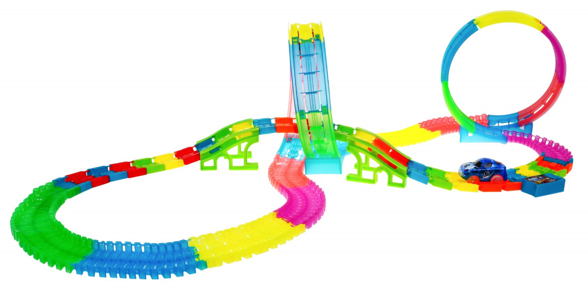 Mega Track Glowing in the Dark 166el