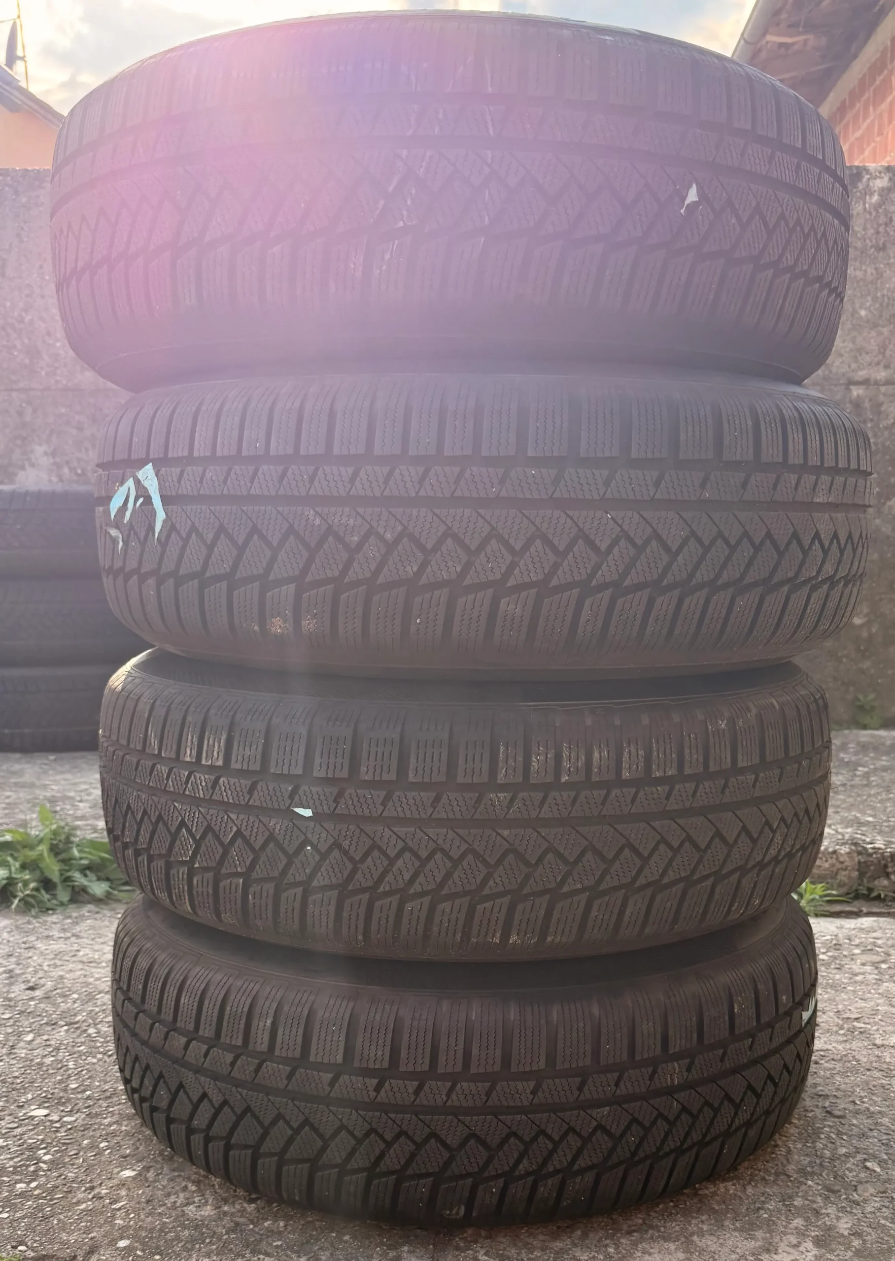 ALU FELGE PLATIN 17" 5X112 + TPMS GUME ZIMSKE 215-65-R17 - Slika 8