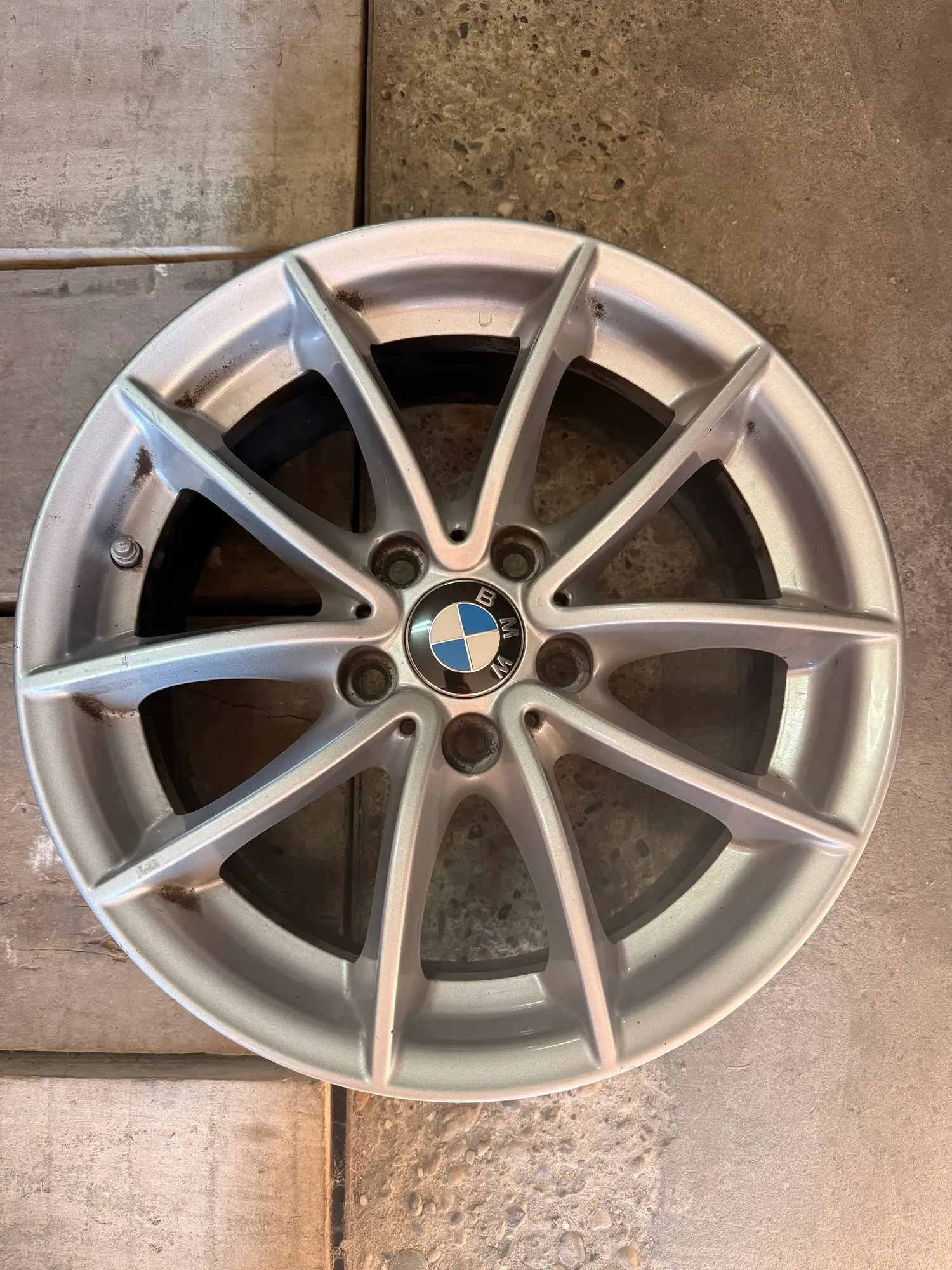 ALU FELGE BMW STYLE 17" 5X120 + TPMS - Slika 2