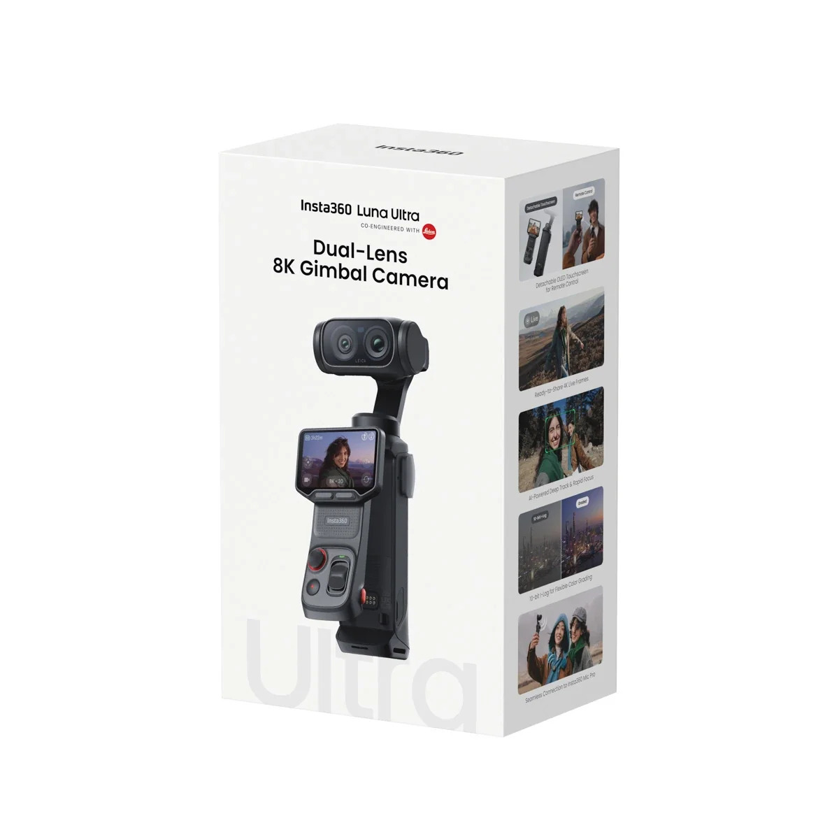 Insta360 Luna Ultra Cosmic Black Creator paket kamera - Slika 8