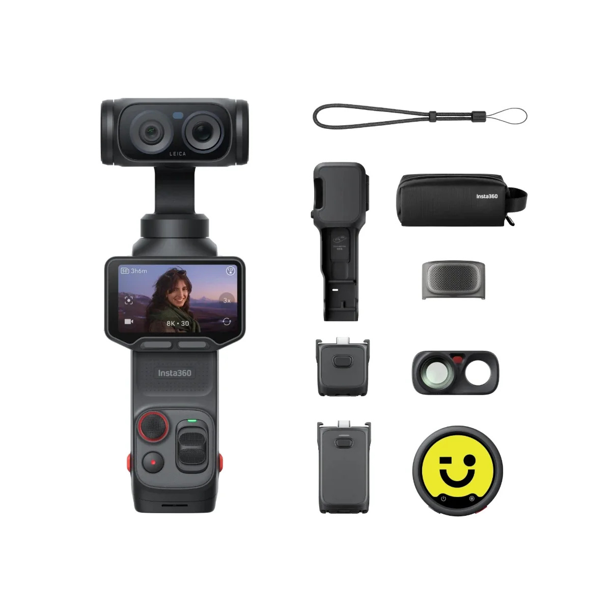 Insta360 Luna Ultra Cosmic Black Creator paket kamera - Slika 7