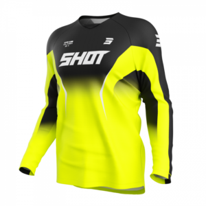 Jersey SHOT DRAW CLASH neon yellow XS