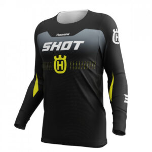 dres SHOT AEROLITE HVA crna / siva 2XL