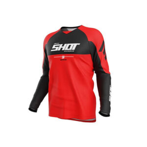 Jersey SHOT DRAW PRIVATE crven 2XL