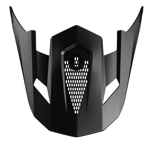 Helmet peak SHOT LITE SOLID black matt